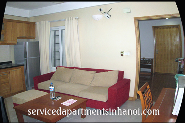 Rental one bedroom apartment in To Ngoc Van, nice furnishings 2