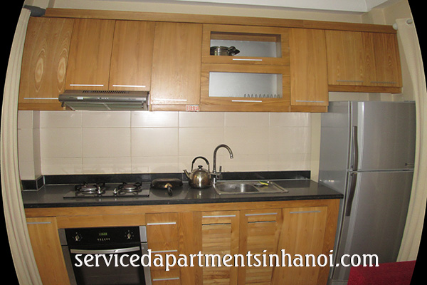 Rental one bedroom apartment in To Ngoc Van, nice furnishings 4