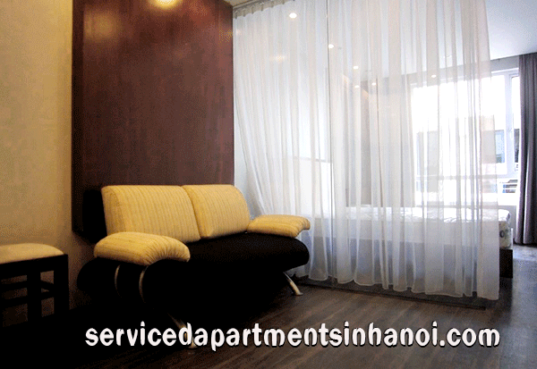 Rental one bedroom apartment in Truc Bach area, Good quality furniture 1