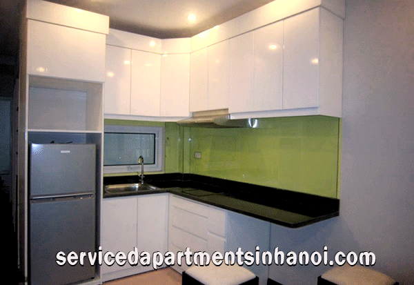 Rental one bedroom apartment in Truc Bach area, Good quality furniture 5