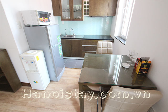 Rental Serviced apartment in Lieu Giai str, 65 sqm, wooden floor 2