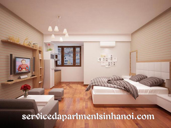 Rental serviced apartment in Trung Yen area, Cau Giay, Brand new furniture 1