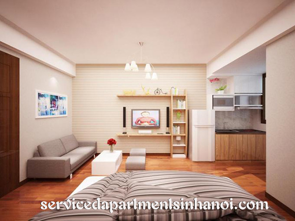 Rental serviced apartment in Trung Yen area, Cau Giay, Brand new furniture 4