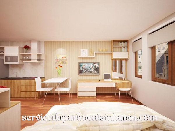 Rental serviced apartment in Trung Yen area, Cau Giay, Brand new furniture 6