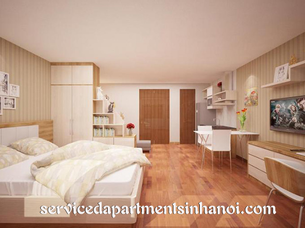 Rental serviced apartment in Trung Yen area, Cau Giay, Brand new furniture 9
