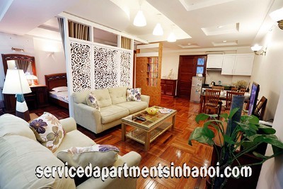 Royal style furniture with one bedroom near Hoan Kiem lake