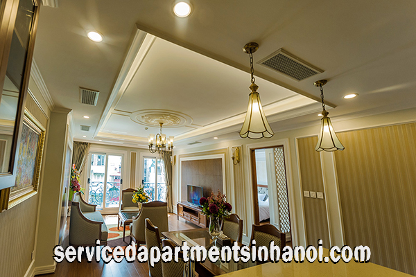 Royal Type Two bedroom Apartment Rental in Center of Hai Ba Trung 3