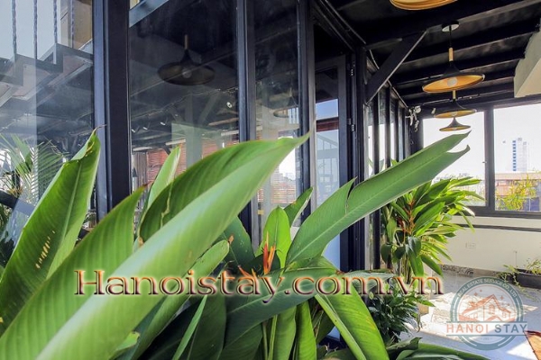 *See, Hear nature in this super bright amazing 4 bedroom apartment rental in Tay Ho* 14