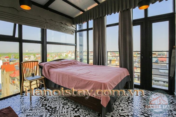 *See, Hear nature in this super bright amazing 4 bedroom apartment rental in Tay Ho* 16