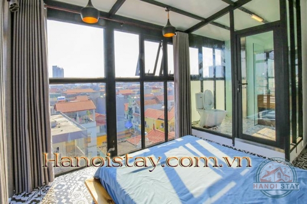 *See, Hear nature in this super bright amazing 4 bedroom apartment rental in Tay Ho* 21