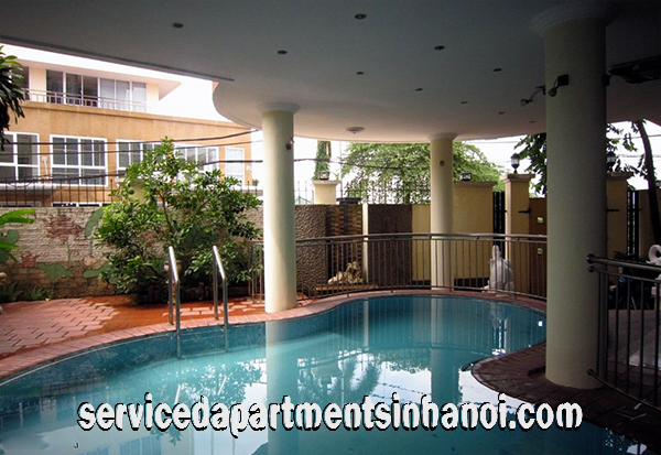 Semi Furnished Five bedroom Villa for rent in Au Co str, Tay Ho 1