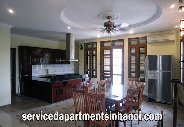 Semi Furnished Five bedroom Villa for rent in Au Co str, Tay Ho 4