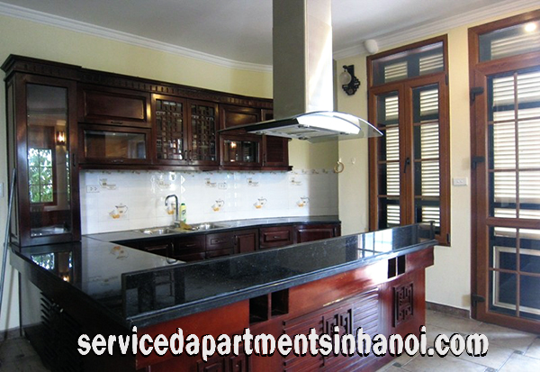 Semi Furnished Five bedroom Villa for rent in Au Co str, Tay Ho 5
