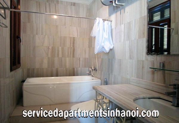 Semi Furnished Five bedroom Villa for rent in Au Co str, Tay Ho 1