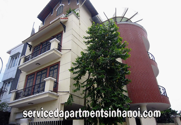 Semi Furnished Five bedroom Villa for rent in Au Co str, Tay Ho 2
