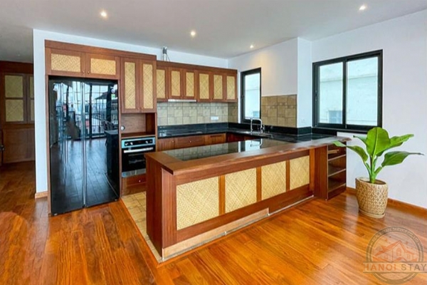 Serene Living: Tranquil 4-Bedroom Duplex Apartment in Tay Ho for Rent 12