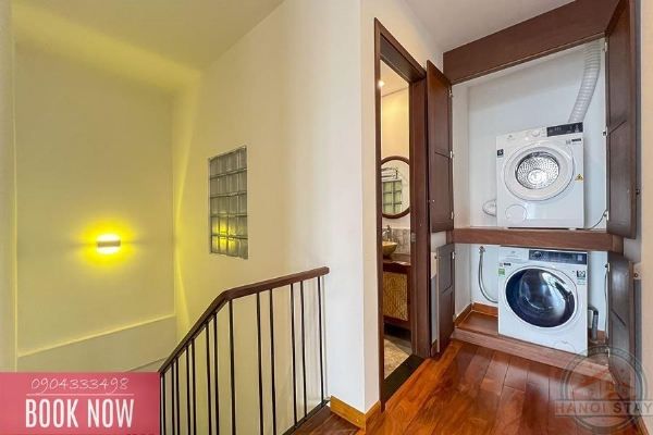 Serene Living: Tranquil 4-Bedroom Duplex Apartment in Tay Ho for Rent 17