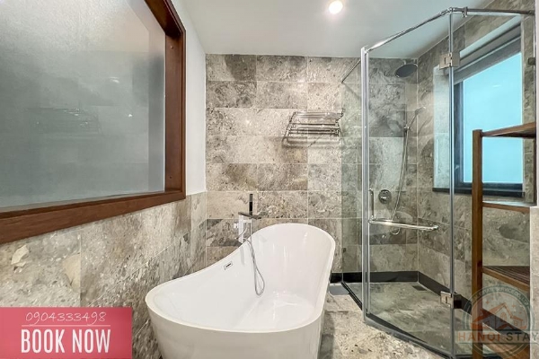 Serene Living: Tranquil 4-Bedroom Duplex Apartment in Tay Ho for Rent 25