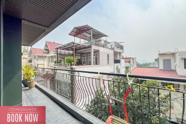 Serene Living: Tranquil 4-Bedroom Duplex Apartment in Tay Ho for Rent 30