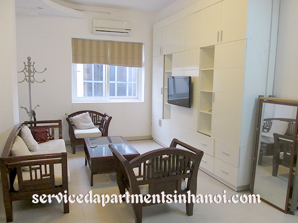 Serviced apartment for rent in Tay Ho at cheap price 1