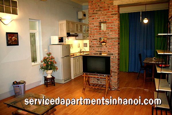 Serviced apartment for rent in Thuy Khue street, Ba Dinh, Reasonable Price 1