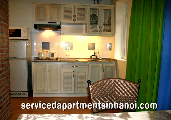 Serviced apartment for rent in Thuy Khue street, Ba Dinh, Reasonable Price 3