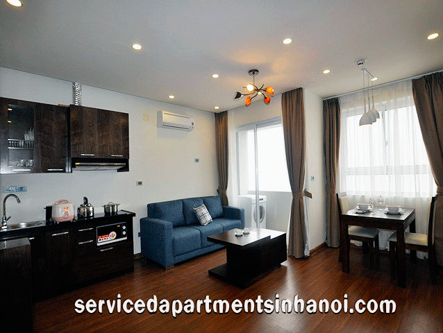 Serviced apartment rental in Cau Giay st, Beautiful view 1