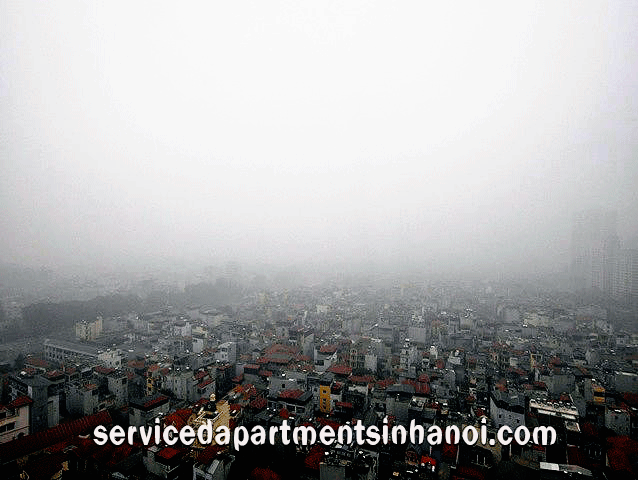 Serviced apartment rental in Cau Giay st, Beautiful view 1