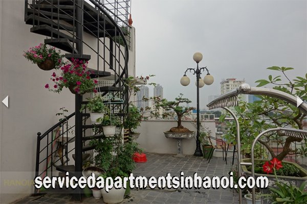 Serviced apartment rental in Dong Da distr 12