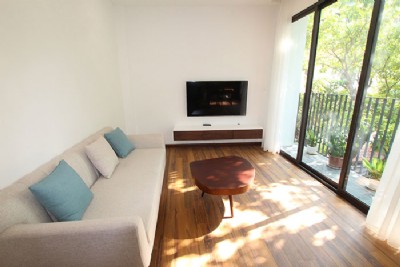 Serviced apartment with Lovely Balcony Rental in Tay Ho, Two bedroom