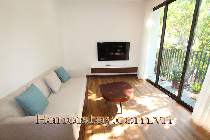 Serviced apartment with Lovely Balcony Rental in Tay Ho, Two bedroom 12
