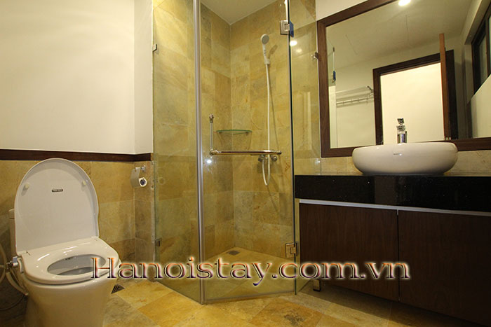 Serviced apartment with Lovely Balcony Rental in Tay Ho, Two bedroom 3