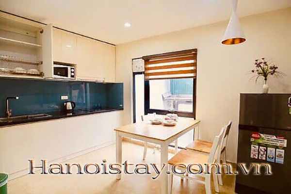 Shades of White Designed Studio for rent in Hanoi @Old Quarter 2