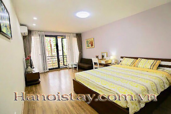 Shades of White Designed Studio for rent in Hanoi @Old Quarter 6