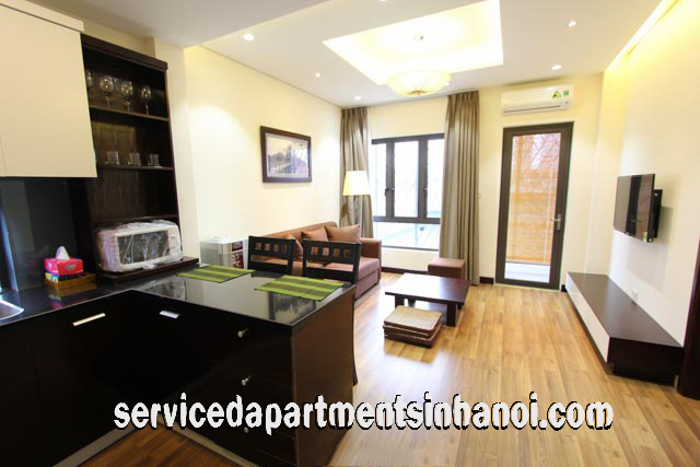 Shiny One Bedroom Apartment Rental in Center of Hoan Kiem District 4