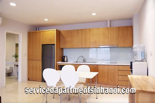 Shiny One bedroom Serviced Apartment Rental in Dang Thai Mai street, Tay Ho 2