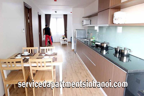 Shiny Serviced Apartment For Rent in Ly Nam De street, Hoan Kiem, Brand New Amenites 4