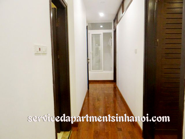 Shiny serviced apartment for rent in Truc Bach, panorama Lakeview, wooden floor 6