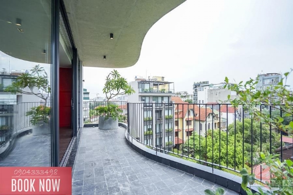 Sleek & Stylish: 3-Bedroom Apartment for Rent in To Ngoc Van with Green Views 14