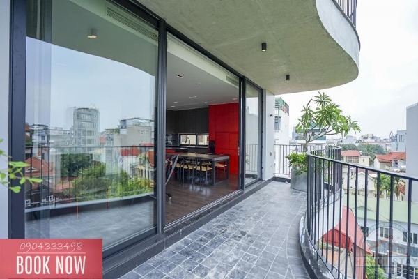 Sleek & Stylish: 3-Bedroom Apartment for Rent in To Ngoc Van with Green Views 15