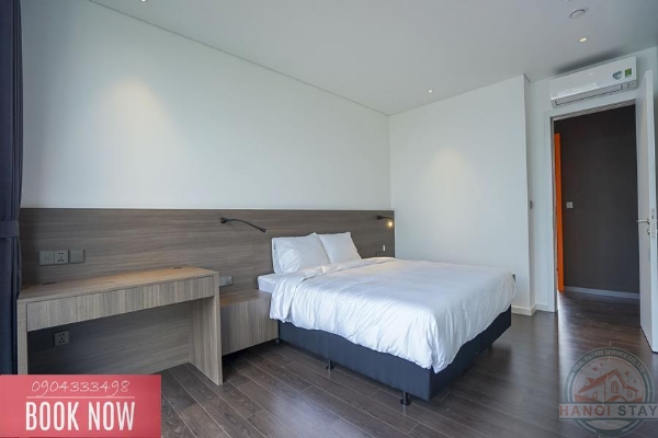 Sleek & Stylish: 3-Bedroom Apartment for Rent in To Ngoc Van with Green Views 18