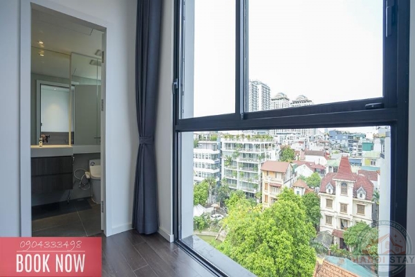 Sleek & Stylish: 3-Bedroom Apartment for Rent in To Ngoc Van with Green Views 19