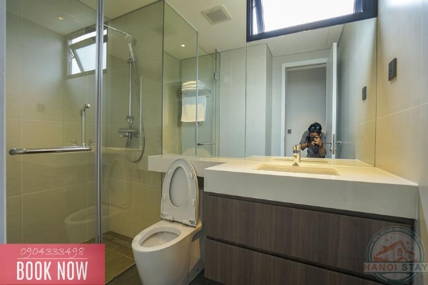Sleek & Stylish: 3-Bedroom Apartment for Rent in To Ngoc Van with Green Views 27