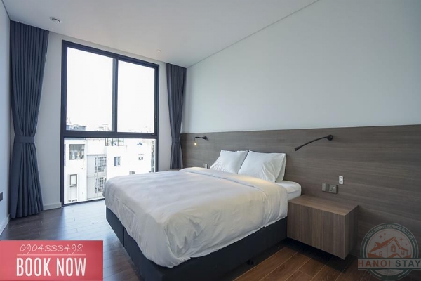 Sleek & Stylish: 3-Bedroom Apartment for Rent in To Ngoc Van with Green Views 30
