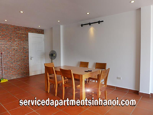 Spacious and Beautiful Lake view Two bedroom Apartment Rental in Yen Phu str, Tay Ho 6