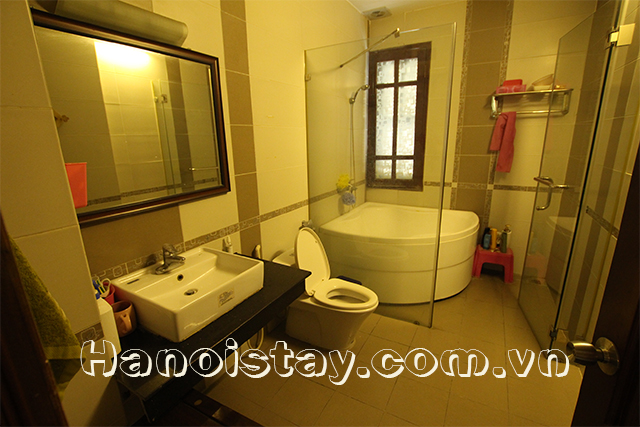Spacious and Bright Four Bedroom House For rent in Doi Can street, Ba Dinh 12