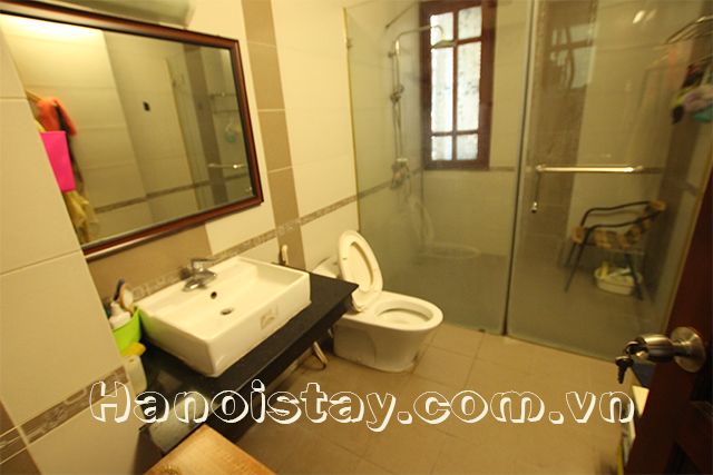 Spacious and Bright Four Bedroom House For rent in Doi Can street, Ba Dinh 13