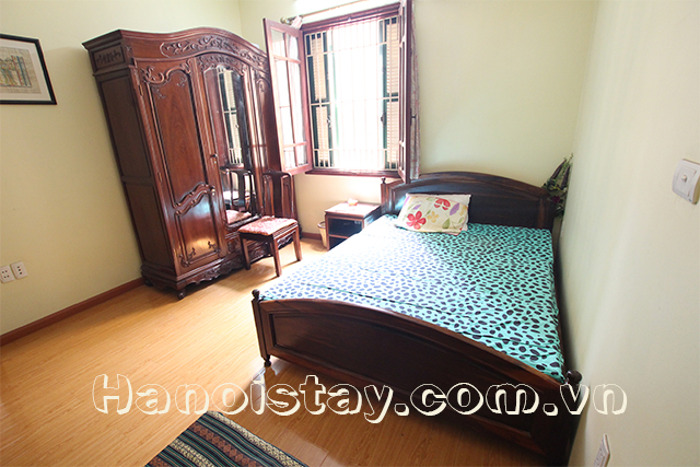 Spacious and Bright Four Bedroom House For rent in Doi Can street, Ba Dinh 16