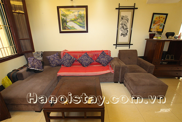 Spacious and Bright Four Bedroom House For rent in Doi Can street, Ba Dinh 2