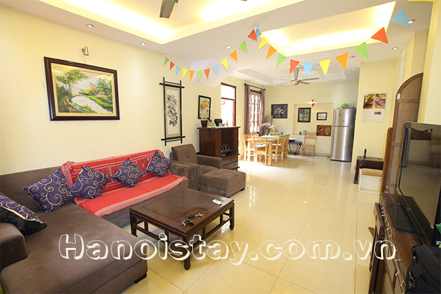 Spacious and Bright Four Bedroom House For rent in Doi Can street, Ba Dinh 6